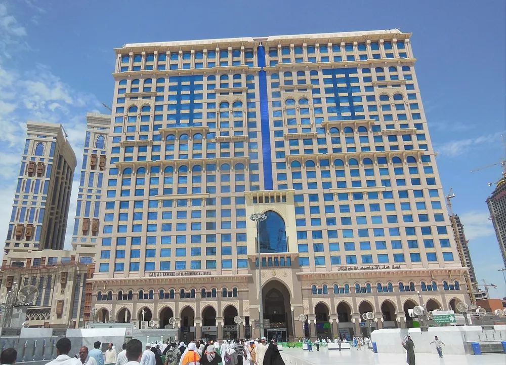 Dar Al Tawhid InterContinental hotel facing the Haram in Makkah