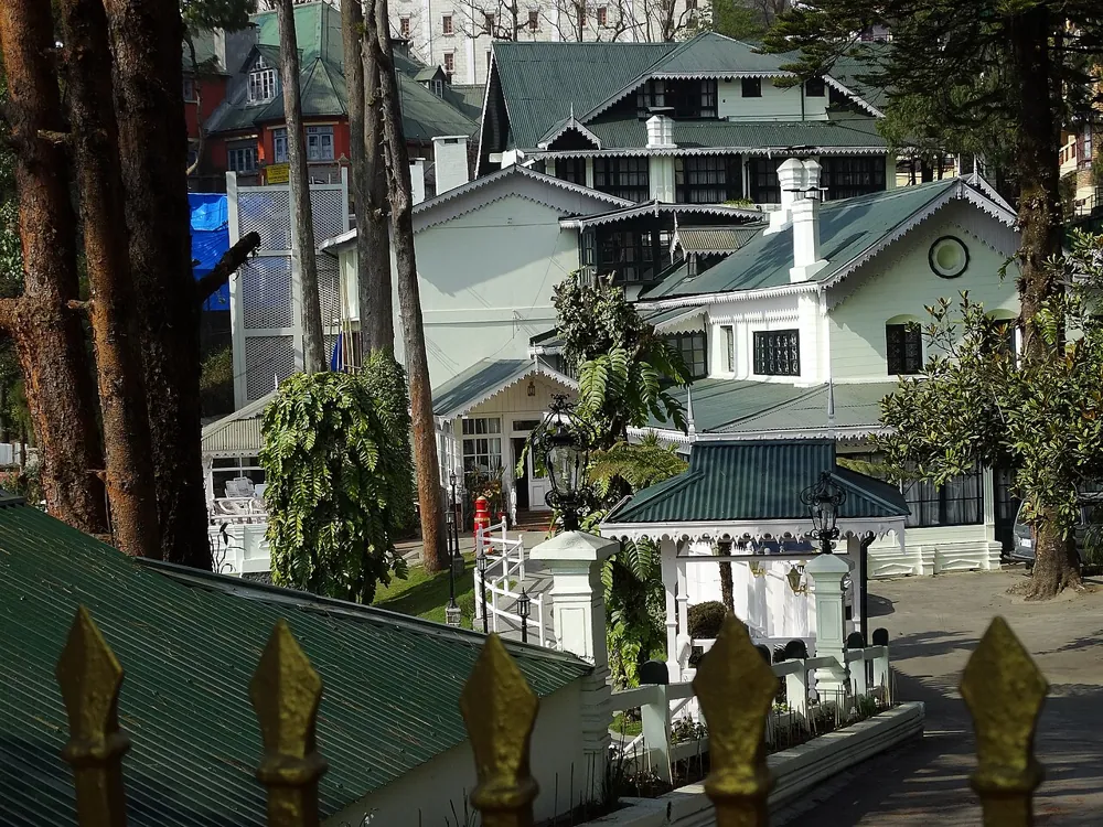 Colonial-era Hotel Elgin in Darjeeling