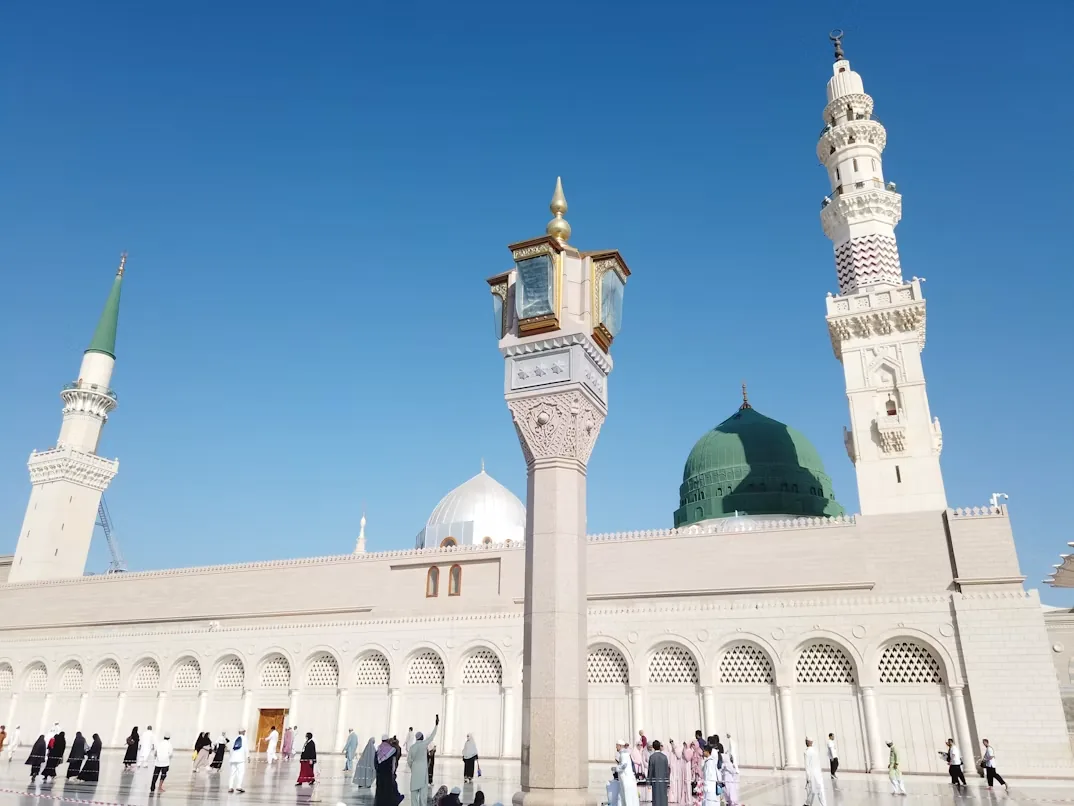 Masjid an-Nabawi with the Green Dome in Madinah